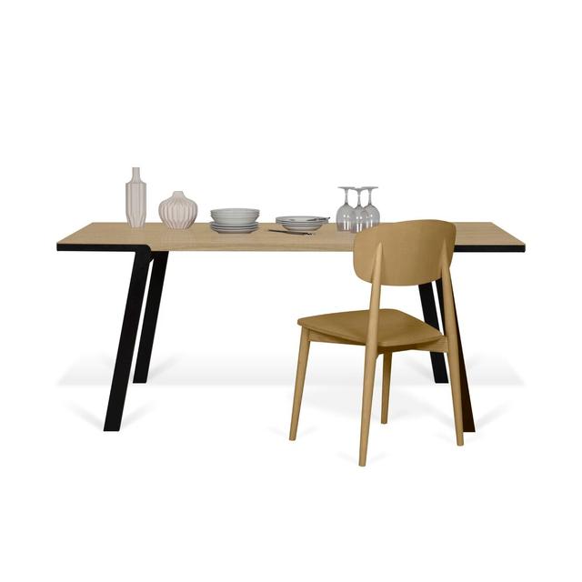 Drift Dining Table Temahome Table Top Colour: Oak on Productcaster.