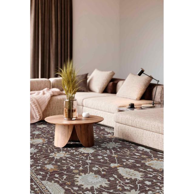 Chaniqua Oriental Machine Woven Blue Area Rug Metro Lane Rug Size: Rectangle 200 x 290cm on Productcaster.