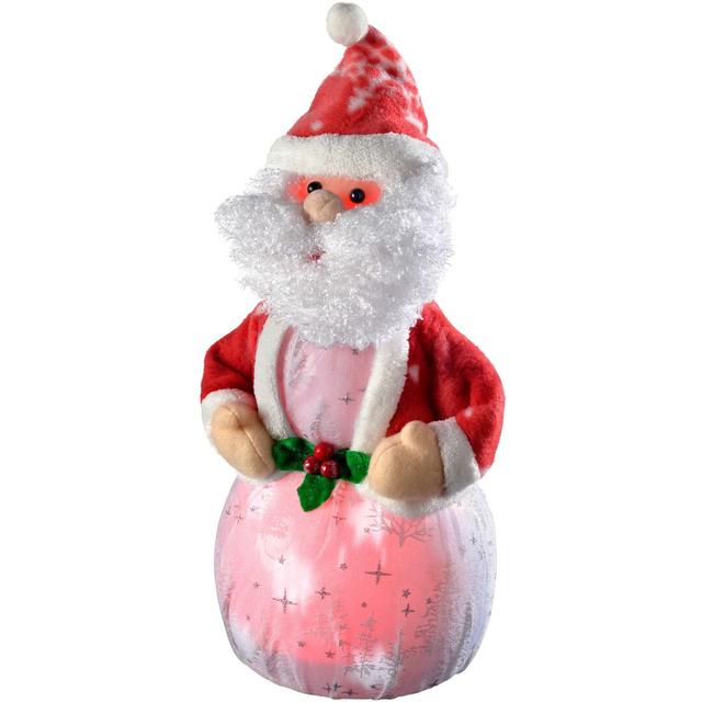 Santa with 8 Musical Songs and Snowing Effect Colour LED Body The Seasonal Aisle on Productcaster.