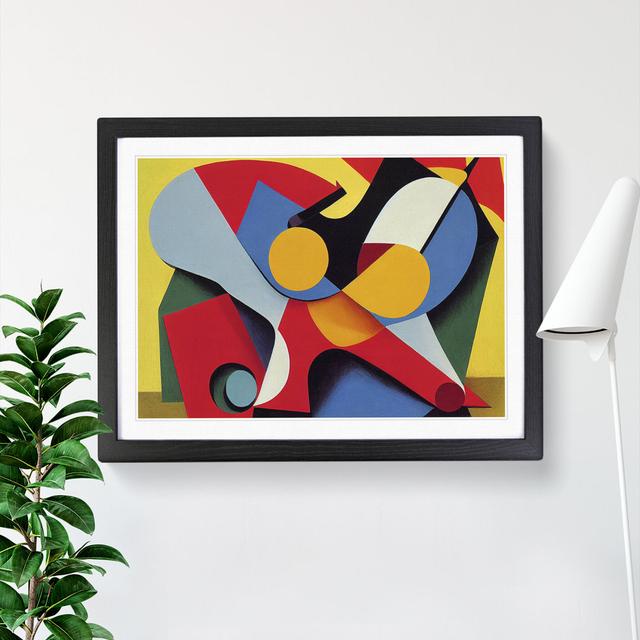 Seductive Modern Abstract - Picture Frame Graphic Art Metro Lane Frame Colour: Black , Size: 34cm H x 46cm W x 2cm D on Productcaster.