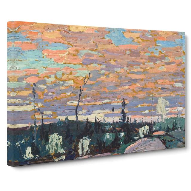 Wild Cherries by Tom Thomson - Wrapped Canvas Painting East Urban Home Size: 35cm H x 50cm W x 3cm D on Productcaster.