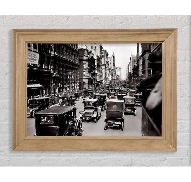 New York City Retro - Print Bright Star Size: 29.7cm H x 42cm W x 8cm D on Productcaster.