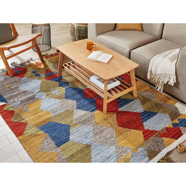 Canella Geometric Hand Woven Area Rug Gracie Oaks Rug Size: Rectangle 160 x 230cm on Productcaster.