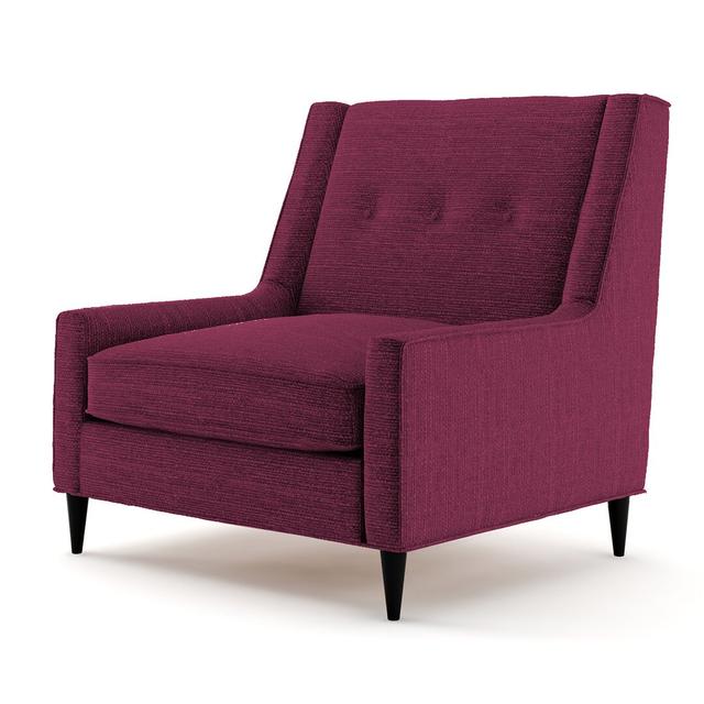 Sessel Augusta ScanMod Design Polsterung: Violett on Productcaster.