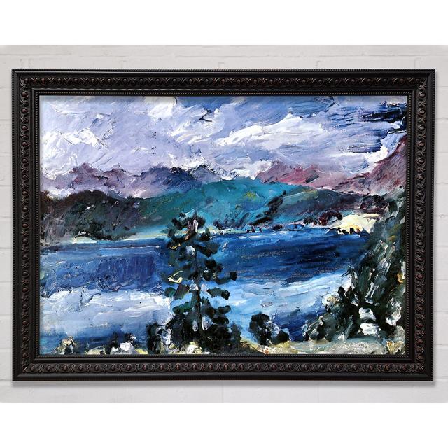 Lovis Corinth Walchensee mit Lärche - Einzelner Bilderrahmen Druck Bright Star Größe: 21 cm H x 29,7 cm B on Productcaster.