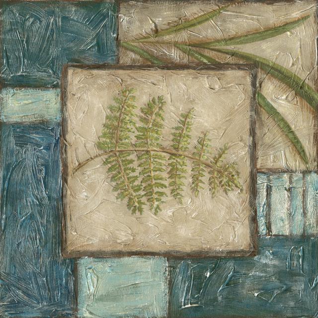 Fern Montage I by Chariklia Zarris - Wrapped Canvas Art Prints 17 Stories Size: 30cm H x 30cm W on Productcaster.