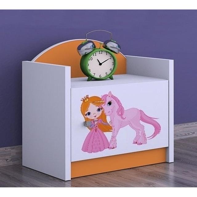 Robbyn Nightstand Zoomie Kids Colour: Orange on Productcaster.