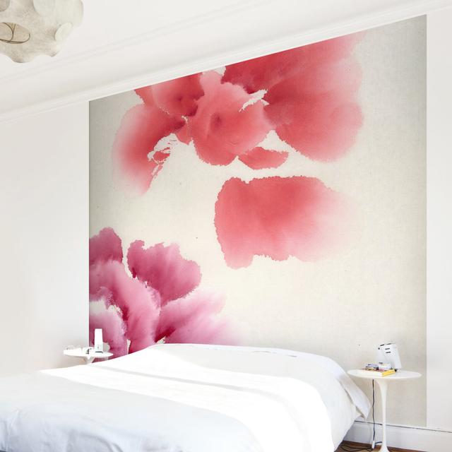 Lineberger Artificial Flora II 336cm L x 336cm W Roll Wallpaper Brayden Studio on Productcaster.