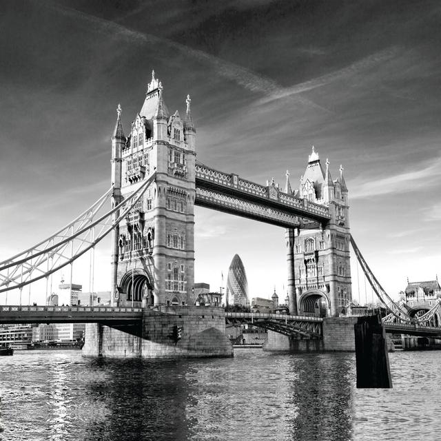 Ss London Bridge - Wrapped Canvas Photograph Borough Wharf Size: 122cm H x 122cm W x 3.8cm D on Productcaster.