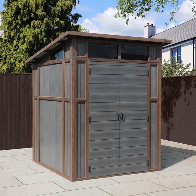 Mercia 7 x 7ft Premium Composite Pent Shed Mercia Garden Products on Productcaster.