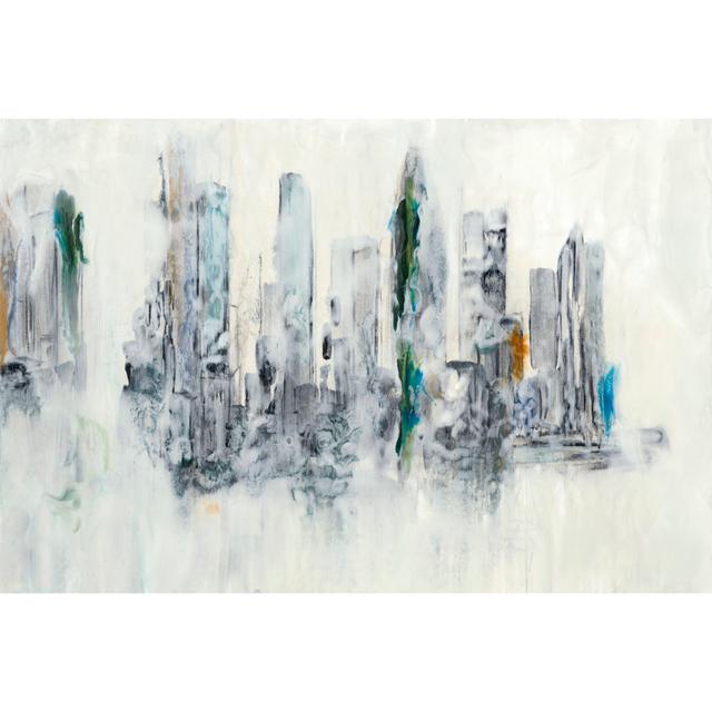 Unseen World II by Lila Bramma - Wrapped Canvas Painting Metro Lane Size: 61cm H x 91cm W x 3.8cm D on Productcaster.