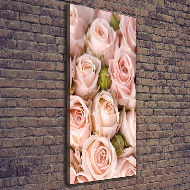 Bouquet of Roses - Wrapped Canvas Art Prints Canora Grey on Productcaster.