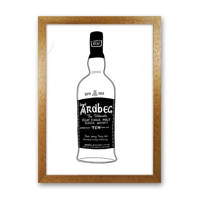 Ardbeg by Carissa Tanton - Print Ophelia & Co. Size: 34cm H x 25cm W x 3cm D, Frame Option: Oak Framed on Productcaster.