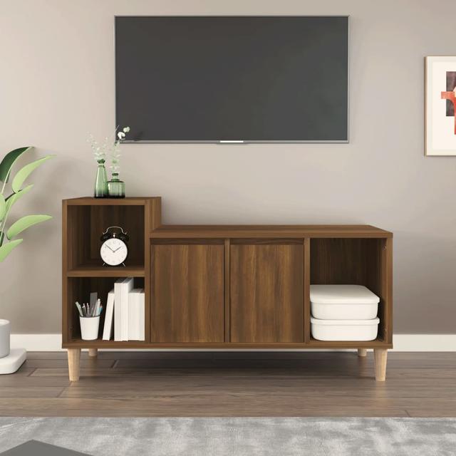 TV Stand for TVs up to 40" Metro Lane Colour: Brown Oak/Oak on Productcaster.