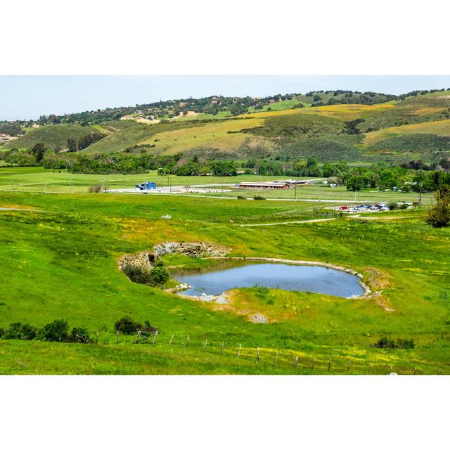 Meadows Covered in Grass by Sundry Photography - Wrapped Canvas Photograph Alpen Home Size: 20cm H x 30cm W on Productcaster.