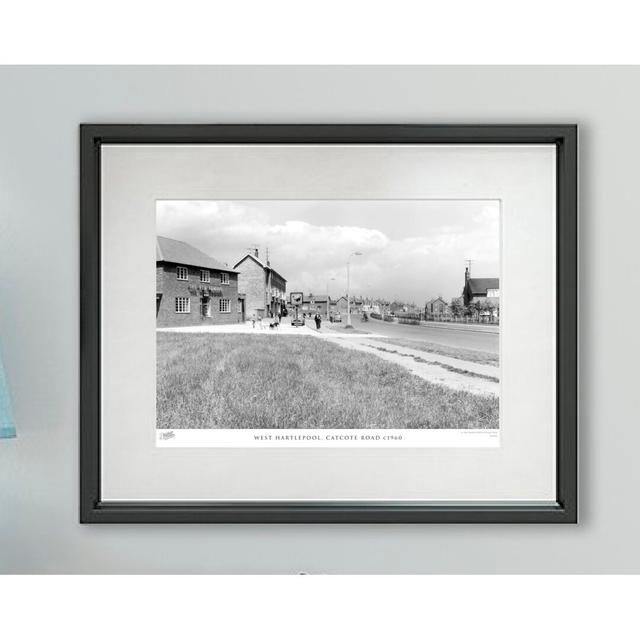 'West Hartlepool, Catcote Road C1960' - Picture Frame Photograph Print on Paper The Francis Frith Collection Size: 28cm H x 36cm W x 2.3cm D on Productcaster.