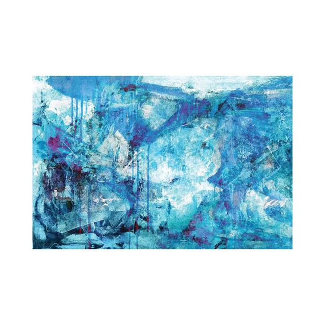 Deep Blue by Maximiliano Casal - Wrapped Canvas Art Prints Metro Lane Size: 101.6cm H x 152.4cm W x 3.81cm D on Productcaster.