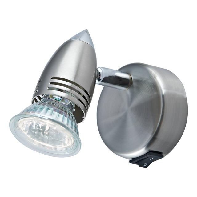 Zeno Spotlight (Set of 6) Brayden Studio Bulb Type: GU10 Halogen, Finish: Satin Chrome on Productcaster.