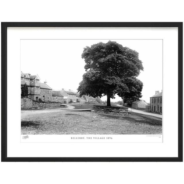 'Bellerby, the Village 1896' - Picture Frame Photograph Print on Paper The Francis Frith Collection Size: 40cm H x 50cm W x 2.3cm D on Productcaster.