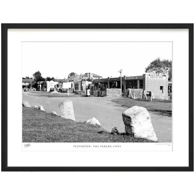 Yelverton, The Parade C1955 by Francis Frith - Single Picture Frame Print The Francis Frith Collection Size: 60cm H x 80cm W x 2.3cm D on Productcaster.