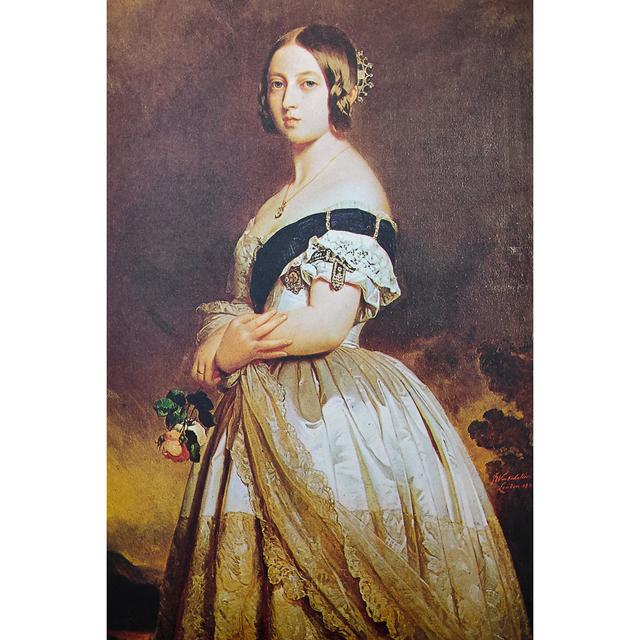 Portrait Of Queen Victoria 1St by Gwengoat - Wrapped Canvas Print Astoria Grand Size: 30cm H x 20cm W x 3.8cm D on Productcaster.