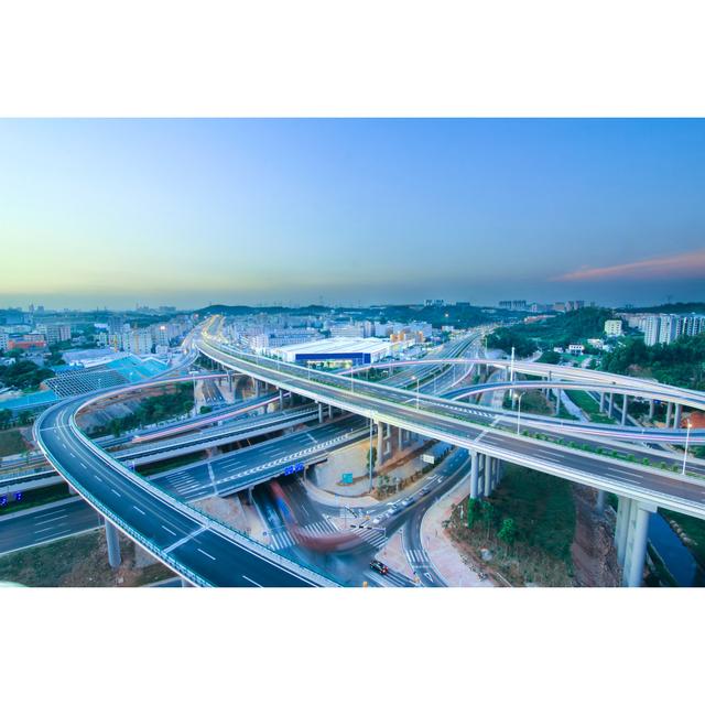 Overpass by Liufuyu - Wrapped Canvas Print 17 Stories Size: 51cm H x 76cm W on Productcaster.