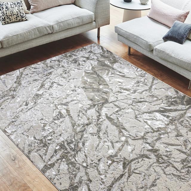 McGillicuddy Grey/Oatmetal Rug Mercury Row Rug Size: Rectangle 200 x 290cm on Productcaster.