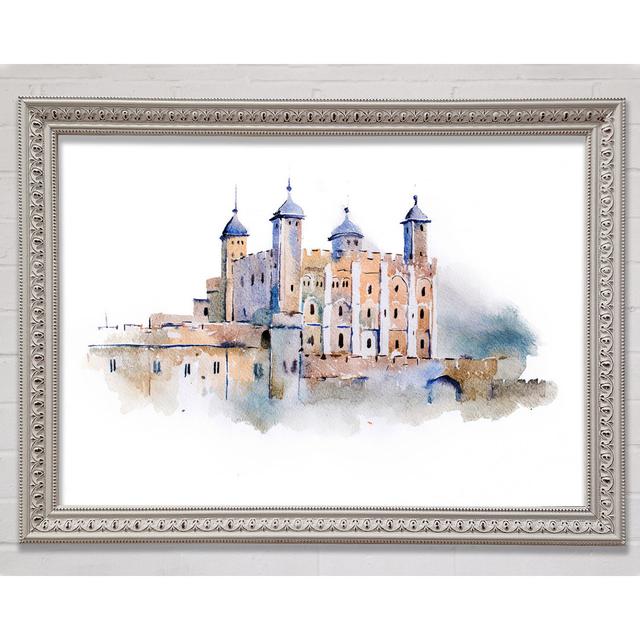 Tower Of London - Print Bright Star Size: 42cm H x 59.7cm W x 3cm D on Productcaster.