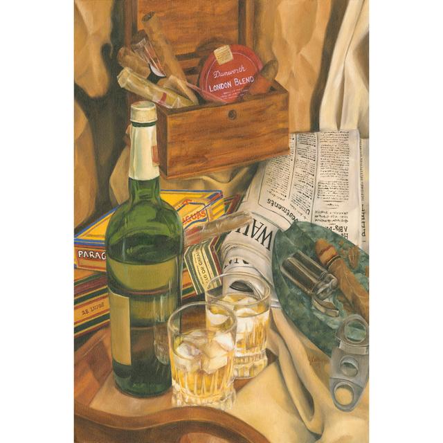 Jennifers Scotch Indulgences II by Jennifer Goldberger - Wrapped Canvas Graphic Art Rosalind Wheeler Size: 30cm H x 20cm W x 3.8cm D on Productcaster.