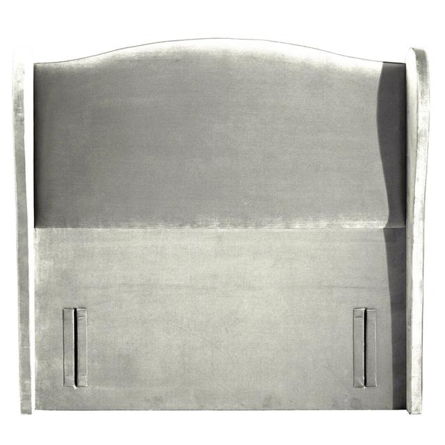 Felicity Upholstered Headboard Canora Grey Size: Kingsize (5'), Upholstery: Grey on Productcaster.