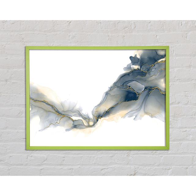 Grey Glitter Smoke - Single Picture Frame Art Prints Ivy Bronx Size: 29.7cm H x 42cm W x 2cm D on Productcaster.