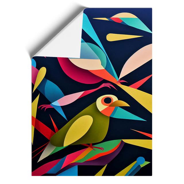 Pair of Birds No.4 Abstract Metro Lane Format: Paper, Size: 42cm H x 29.7cm W on Productcaster.