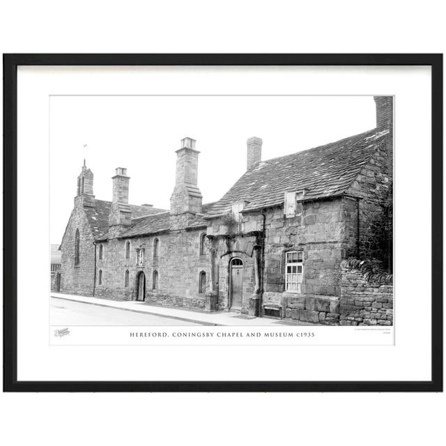 'Hereford, Coningsby Chapel and Museum C1935' by Francis Frith - Picture Frame Photograph Print on Paper The Francis Frith Collection Size: 60cm H x 8 on Productcaster.