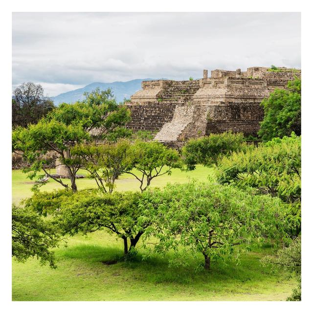 Pyramids of Monte Alban 1.92m x 1.92m Textured Matt Peel & Stick Wall Mural East Urban Home on Productcaster.