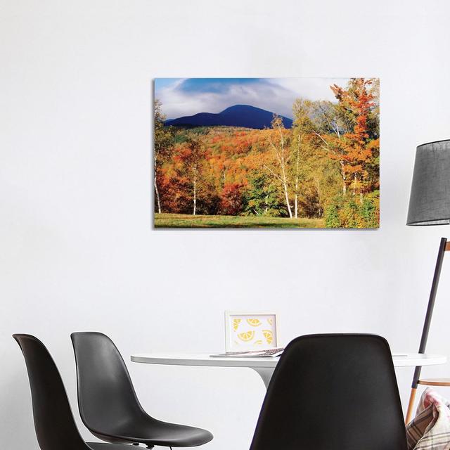 Autumn Landscape, White Mountain National Forest, New Hampshire, USA - Wrapped Canvas Print Alpen Home Size: 66.04cm H x 101.6cm W x 3.81cm D on Productcaster.