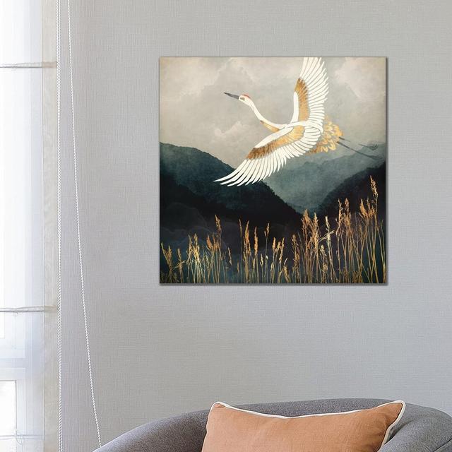 Elegant Flight by SpaceFrog Designs - Wrapped Canvas Print Wade Logan Size: 66.04cm H x 66.04cm W x 1.91cm D on Productcaster.