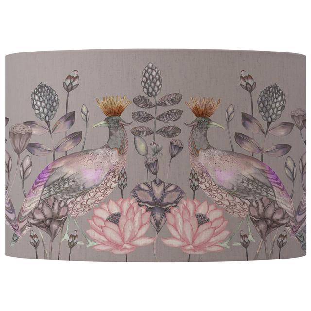 Ahura Eva Lampshade Voyage Maison Colour: Purple, Size: 24cm H x 46cm W x 46cm on Productcaster.