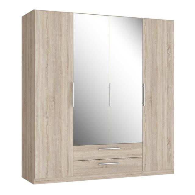 Cadixo 4 Door Manufactured Wood Wardrobe 17 Stories on Productcaster.