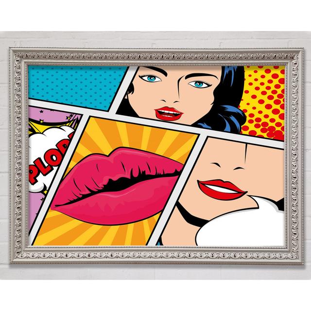 Comic Strip 4 Framed Print Bright Star Size: 59.7cm H x 84.1cm W x 3cm D on Productcaster.