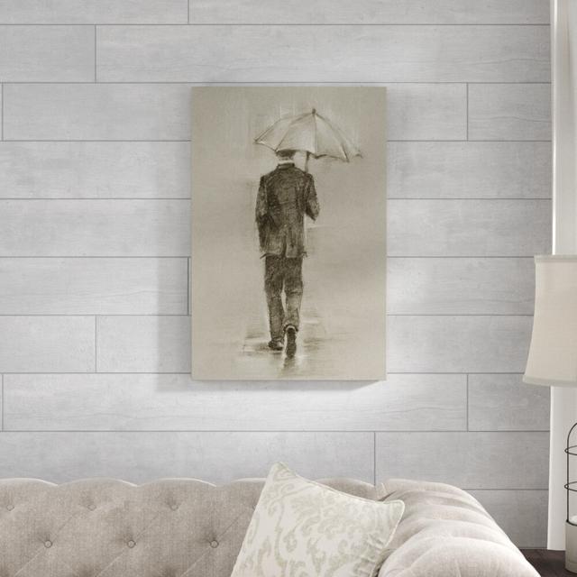 Rainy Day Rendezvous II by Ethan Harper - Print Marlow Home Co. Format: Wrapped Canvas, Size: 76cm H x 51cm W on Productcaster.