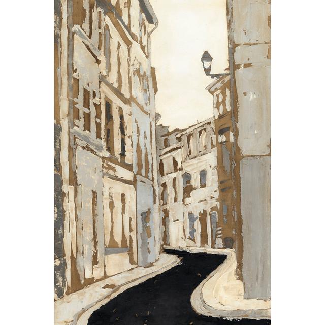 Non-Embellished Streets of Paris II - Wrapped Canvas Painting Rosalind Wheeler Size: 91cm H x 61cm W on Productcaster.