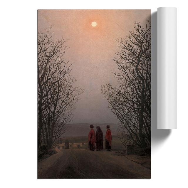 Easter Morning by Caspar David Friedrich - No Frame Painting East Urban Home Size: 30cm H x 21cm W x 0.1cm D on Productcaster.