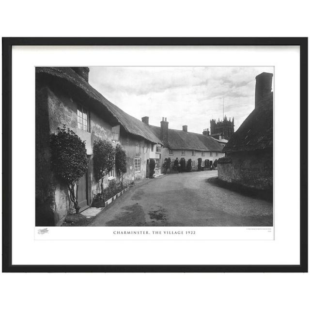 'Charminster, the Village 1922' by Francis Frith - Picture Frame Photograph Print on Paper The Francis Frith Collection Size: 40cm H x 50cm W x 2.3cm on Productcaster.