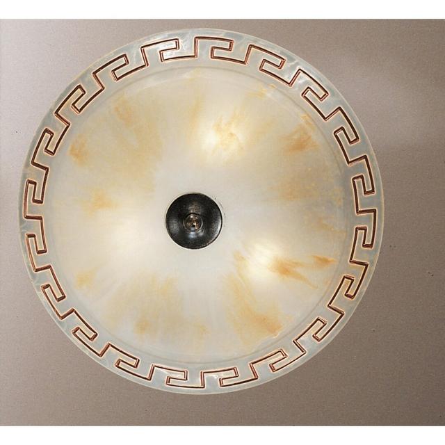 Sidney 2-Light Flush Mount Bloomsbury Market Size: 12cm H x 30cm diameter on Productcaster.