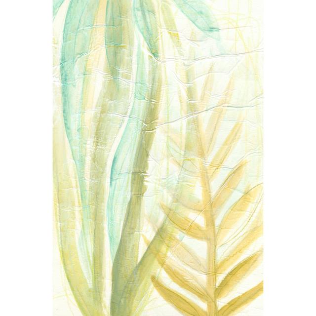 Tropical Inference I by June Erica Vess - Wrapped Canvas Art Prints 17 Stories Size: 46cm H x 30cm W x 3.8cm D on Productcaster.