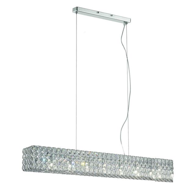 Vanesa 7-Light LED Crystal Pendant Mercer41 on Productcaster.