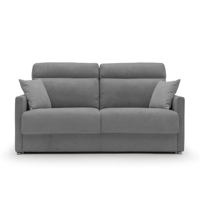 2 Seater Fold Out Sofa Bed Hashtag Home Upholstery Colour: Anthracite on Productcaster.