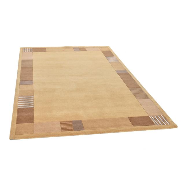 Rectangular No Pattern And No Uniform Color Hand Woven Area Rug Theko Rug Size: Rectangle 70 x 140cm on Productcaster.