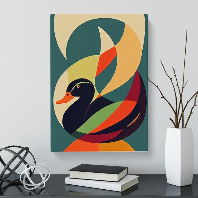 Tarryn Duck Nouveau Vol.2 - Wrapped Canvas Print Brambly Cottage Size: 60cm H x 40cm W x 3cm D on Productcaster.