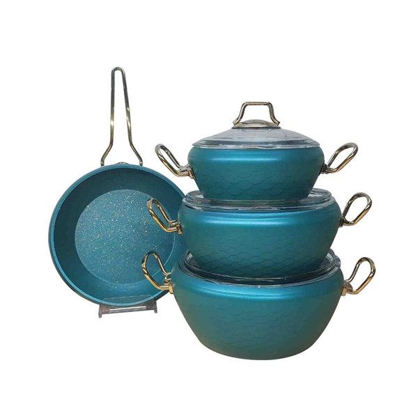 OMS -4 Piece Non-Stick Aluminium Cookware Set OMS on Productcaster.